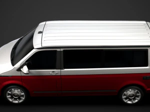 vw california lwb t61 2020 3D Model