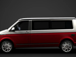 vw california lwb t61 2020 3D Model
