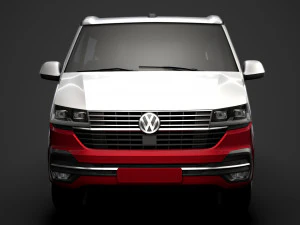 vw california lwb t61 2020 3D Model