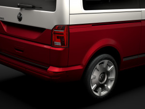 vw california lwb t61 2020 Modelo 3D