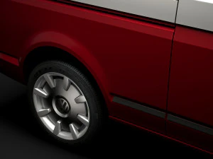 vw california lwb t61 2020 3D Model