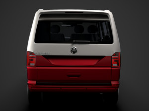 vw california lwb t61 2020 Modelo 3D