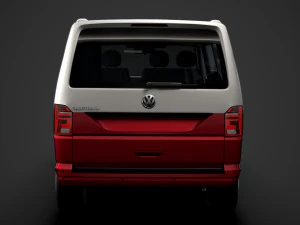 vw california lwb t61 2020 3D Model