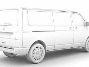vw california lwb t61 2020 3D Model
