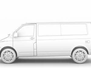 vw california lwb t61 2020 3D Model
