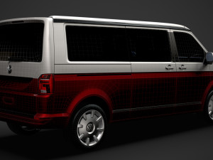 vw california lwb t61 2020 Modelo 3D