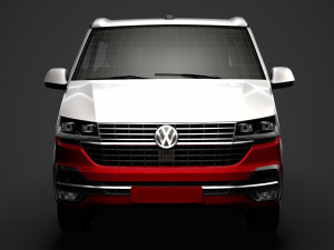 vw california lwb t61 2020 Modelo 3D