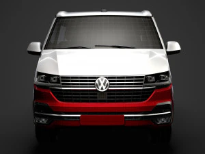 vw california lwb t61 2020 3D Model