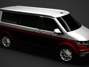 vw california lwb t61 2020 Modelo 3D
