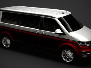vw california lwb t61 2020 3D Model