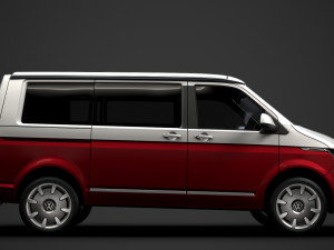 vw california t61 2020 3D Model