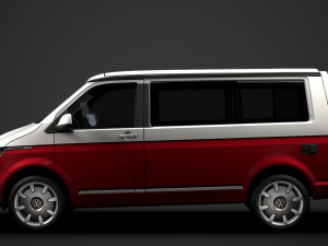 vw california t61 2020 3D Model