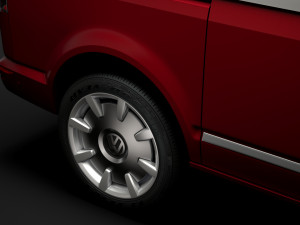 vw california t61 2020 3D Model