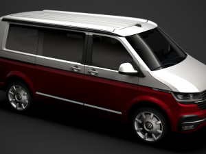 vw california t61 2020 3D Model