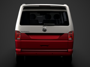 vw california t61 2020 3D Model