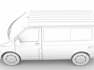 vw california t61 2020 3D Model