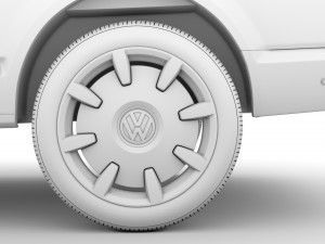 vw california t61 2020 3D Model