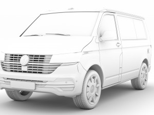 vw california t61 2020 3D Model