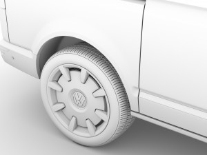vw california t61 2020 3D Model