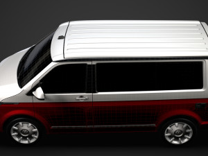 vw california t61 2020 3D Model