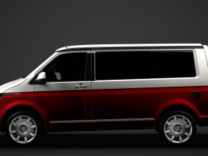 vw california t61 2020 3D Model
