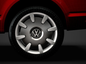 vw california t61 2020 3D Model