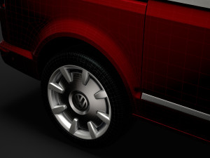 vw california t61 2020 3D Model