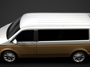 vw caravelle lwb t61 2020 Modèle 3D