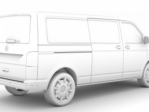 vw caravelle lwb t61 2020 Modèle 3D