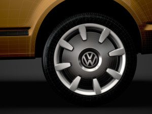 vw caravelle lwb t61 2020 Modèle 3D