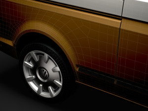 vw caravelle lwb t61 2020 Modèle 3D