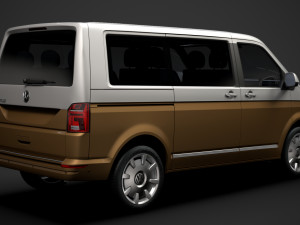 vw caravelle t61 2020 Model 3D