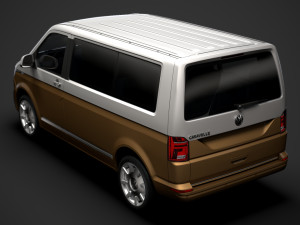 vw caravelle t61 2020 Model 3D