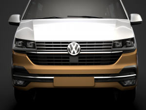 vw caravelle t61 2020 Model 3D