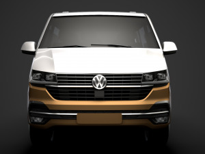 vw caravelle t61 2020 Model 3D
