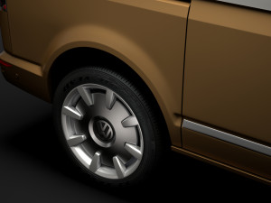 vw caravelle t61 2020 Model 3D