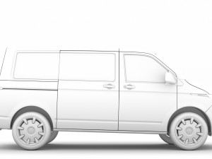 vw caravelle t61 2020 Model 3D