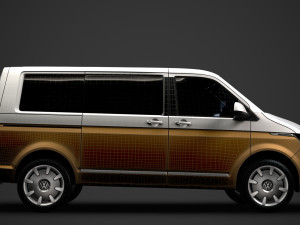 vw caravelle t61 2020 Model 3D