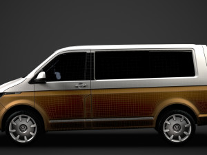 vw caravelle t61 2020 Model 3D