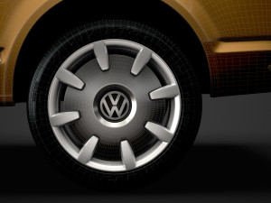 vw caravelle t61 2020 Model 3D