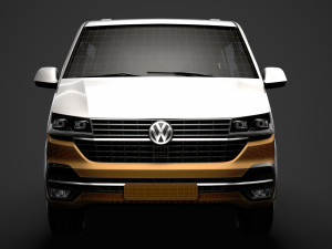 vw caravelle t61 2020 Model 3D