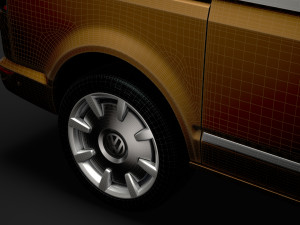 vw caravelle t61 2020 Model 3D