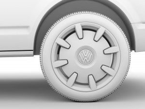 vw multivan bulli lwb t61 2020 3D 模型