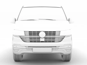 vw multivan bulli lwb t61 2020 3D Model