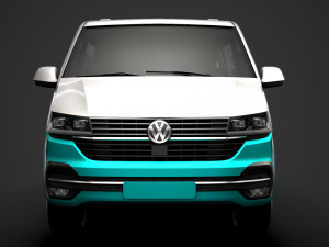 vw multivan bulli t61 2020 3D Model