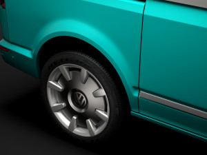 vw multivan bulli t61 2020 3D Model