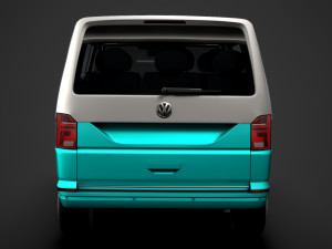 vw multivan bulli t61 2020 3D Model
