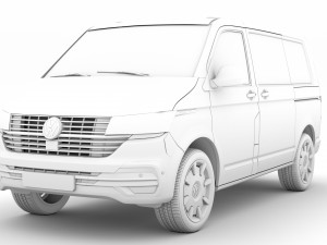 vw multivan bulli t61 2020 3D Model