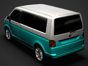 vw multivan bulli t61 2020 3D Model