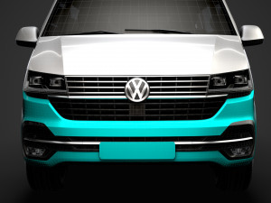 vw multivan bulli t61 2020 3D Model